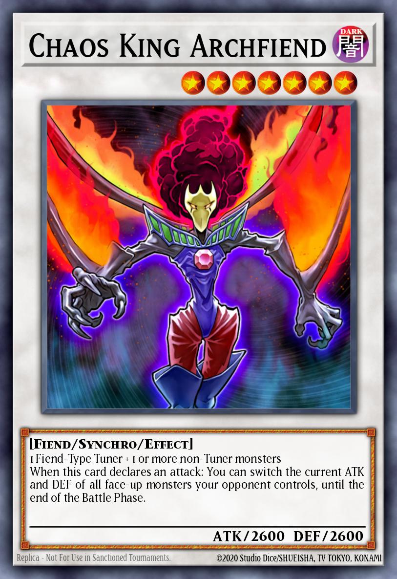 Card Image: Chaos King Archfiend