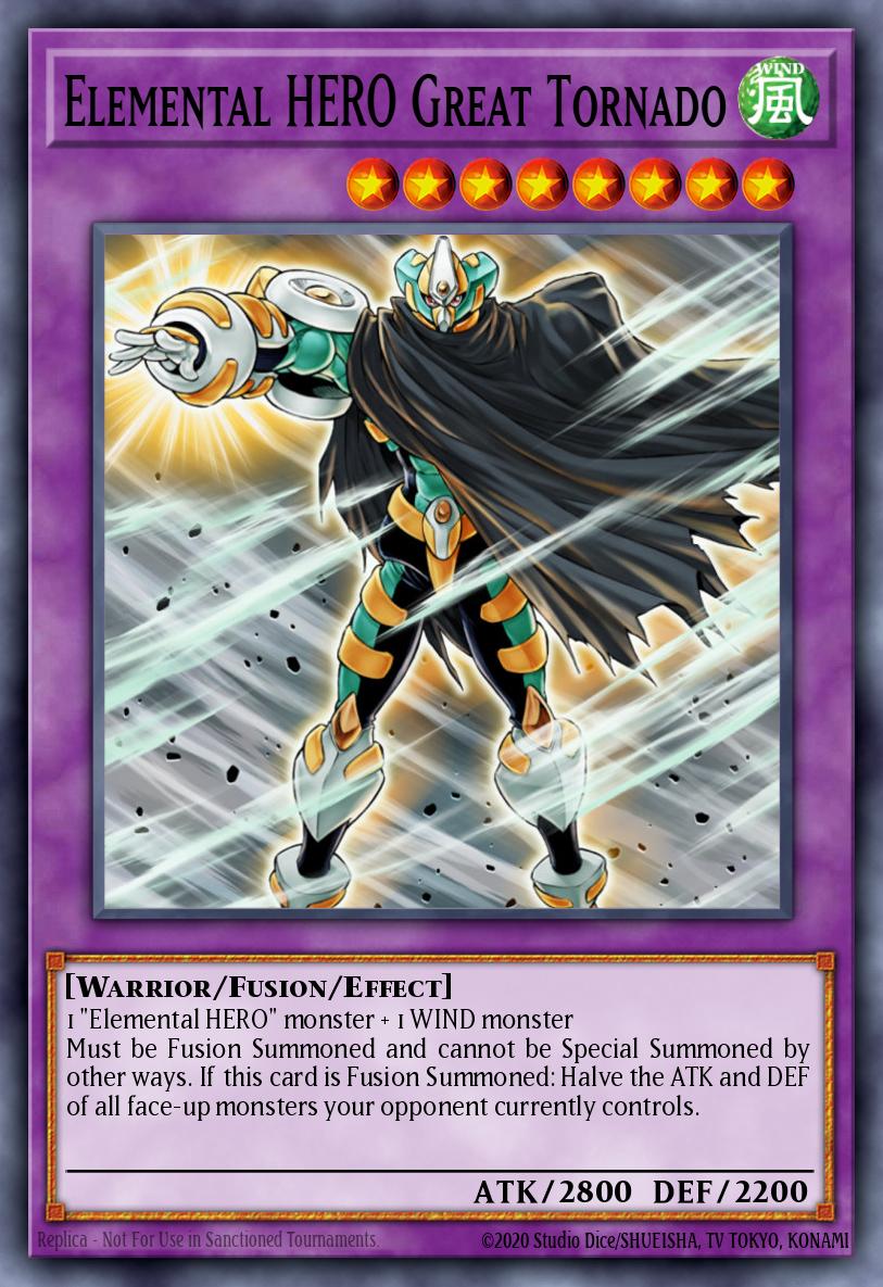 Card Image: Elemental HERO Great Tornado