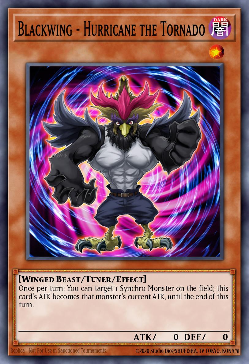 Card Image: Blackwing - Hurricane the Tornado