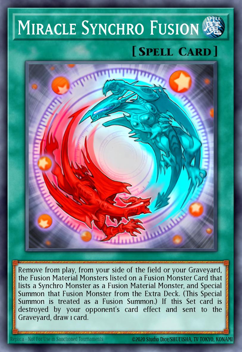 Card Image: Miracle Synchro Fusion