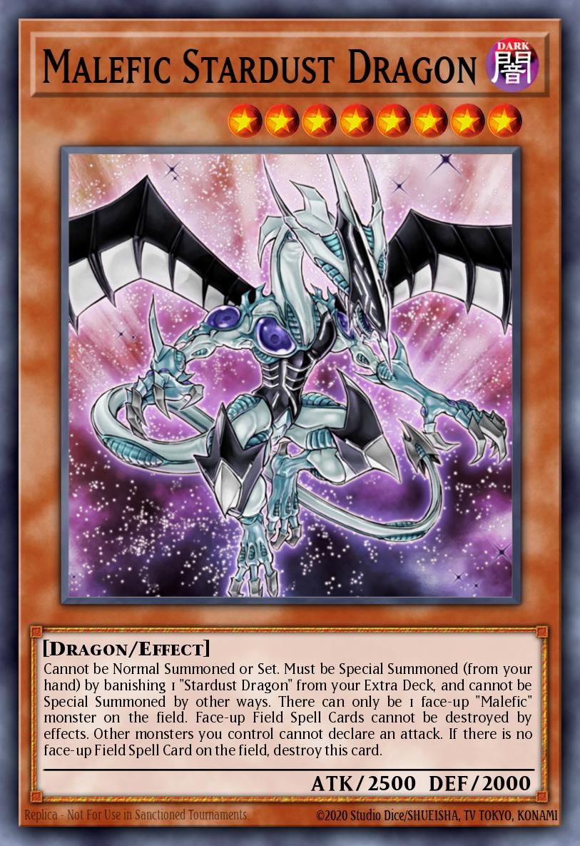 Card Image: Malefic Stardust Dragon