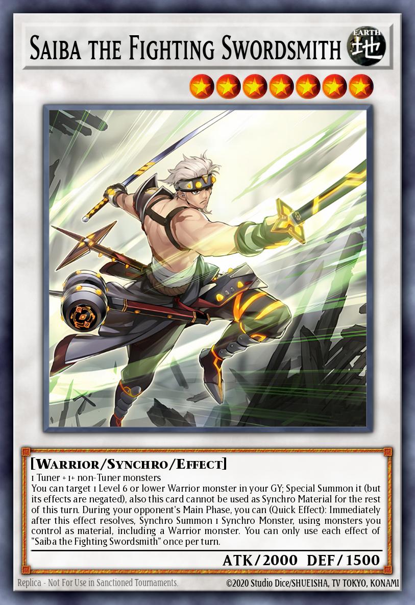 Card Image: Saiba the Fighting Swordsmith