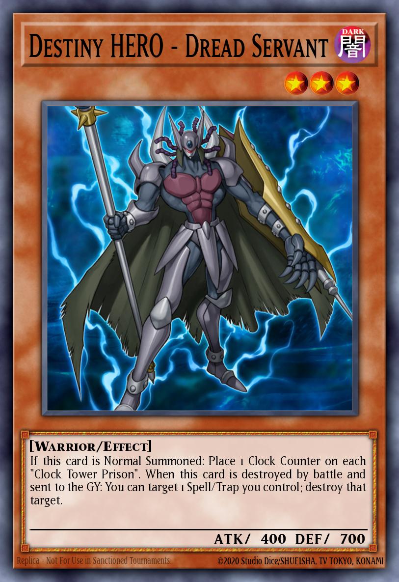 Card Image: Destiny HERO - Dread Servant