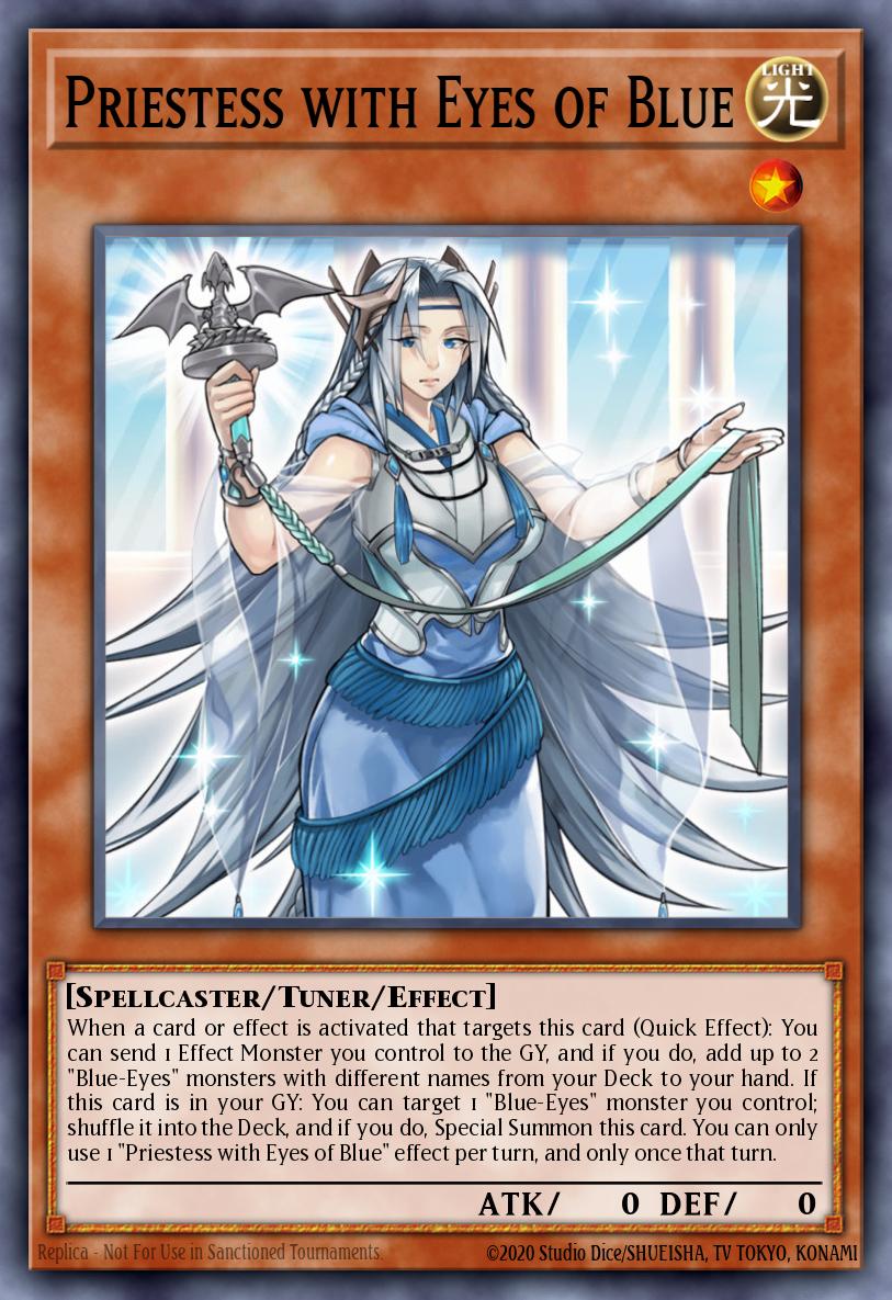 Card Image: Priestess with Eyes of Blue