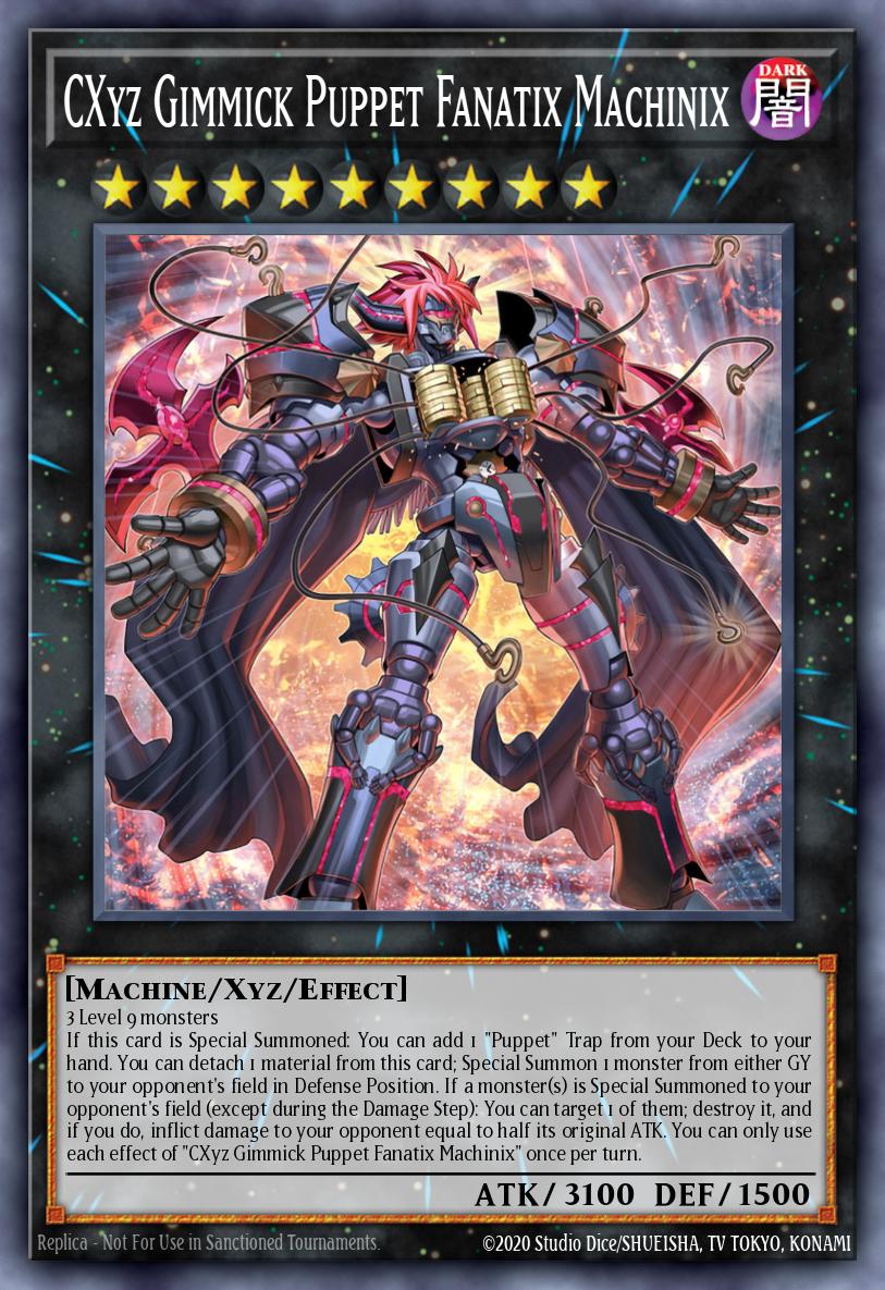 Card Image: CXyz Gimmick Puppet Fanatix Machinix