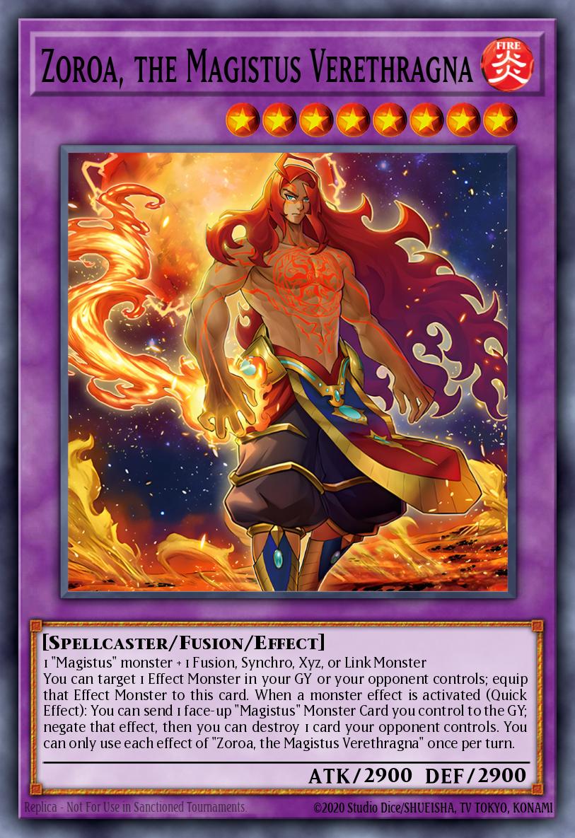 Card Image: Zoroa, the Magistus Verethragna