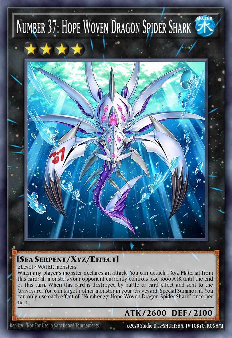 Card Image: Number 37: Hope Woven Dragon Spider Shark