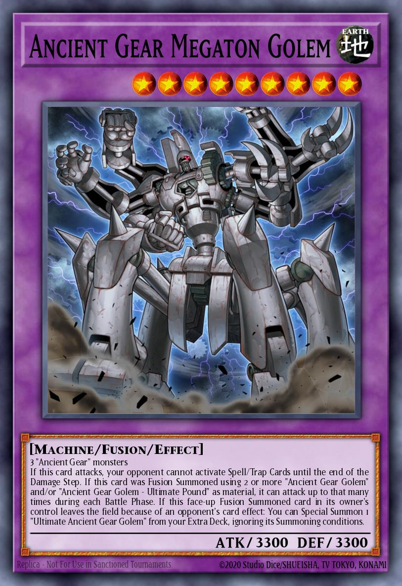 Card Image: Ancient Gear Megaton Golem