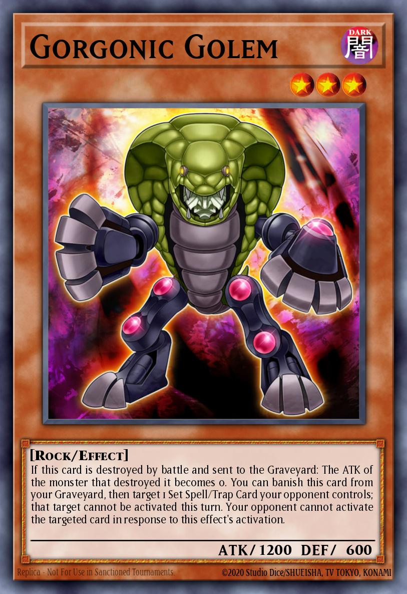 Card Image: Gorgonic Golem