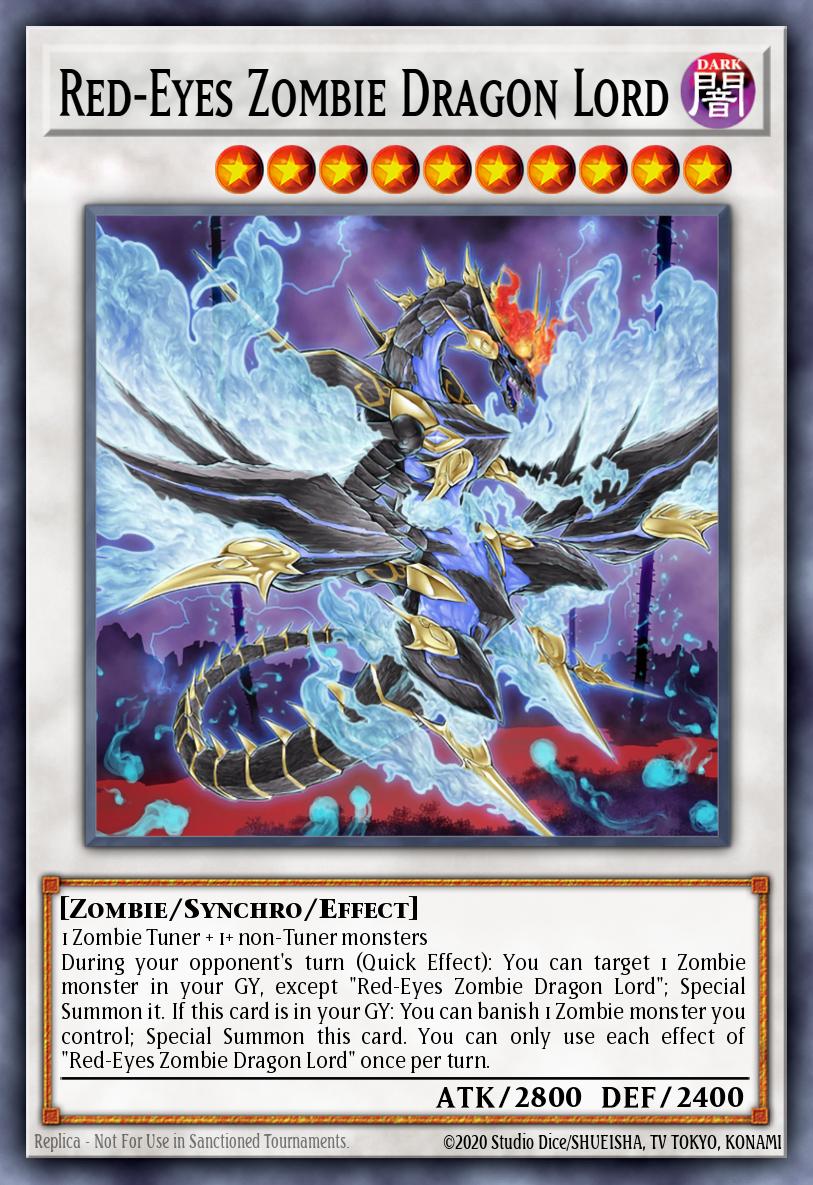 Card Image: Red-Eyes Zombie Dragon Lord