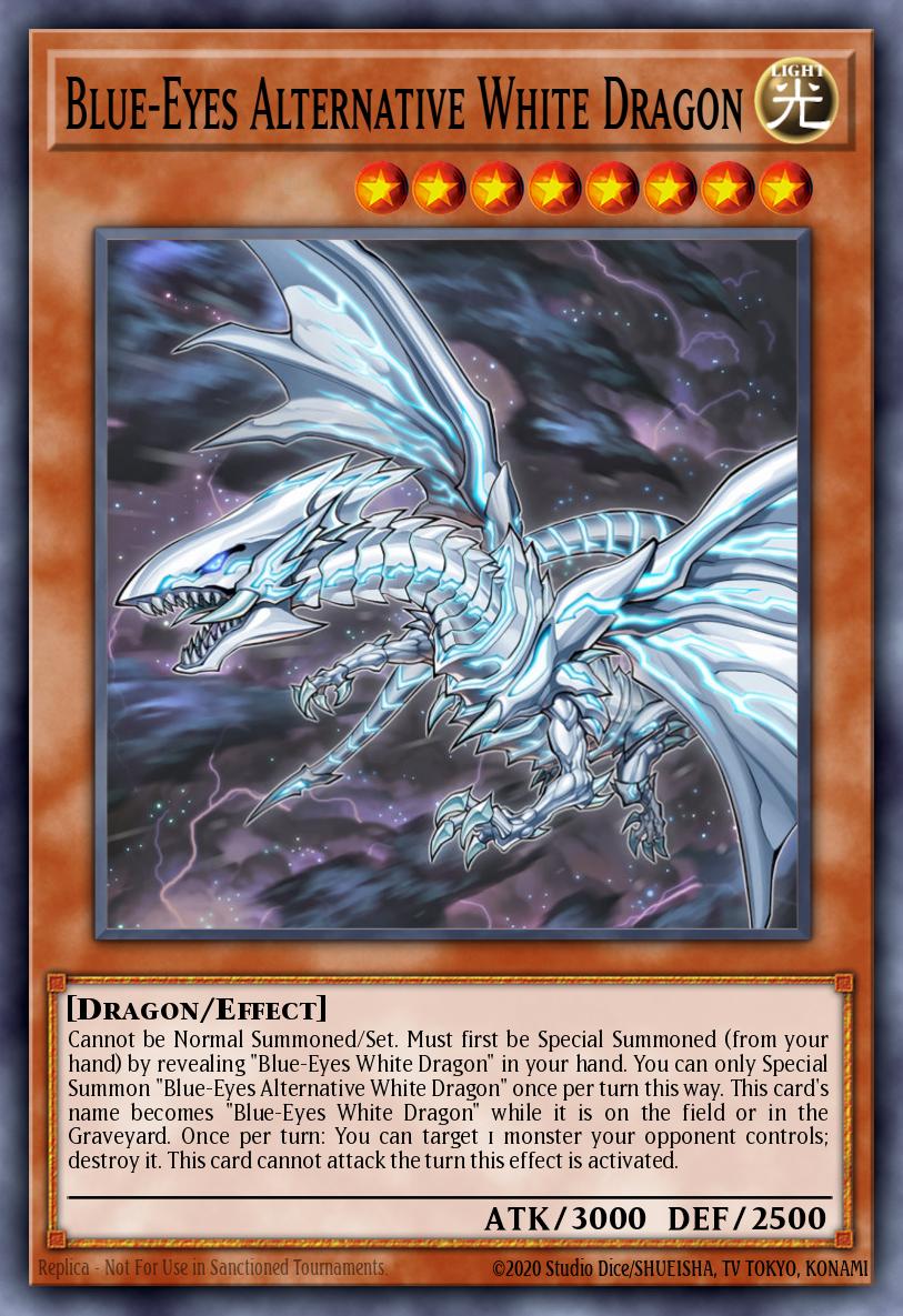 Card Image: Blue-Eyes Alternative White Dragon