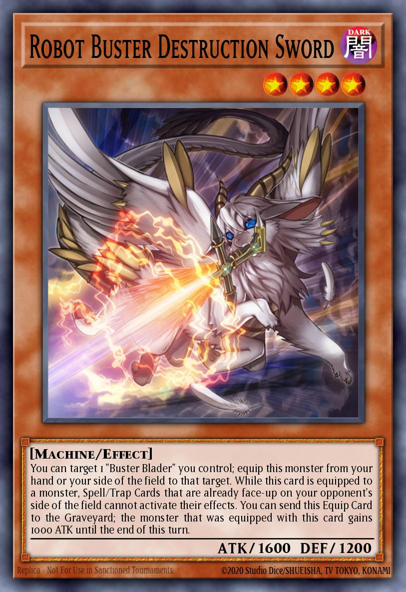 Card Image: Robot Buster Destruction Sword