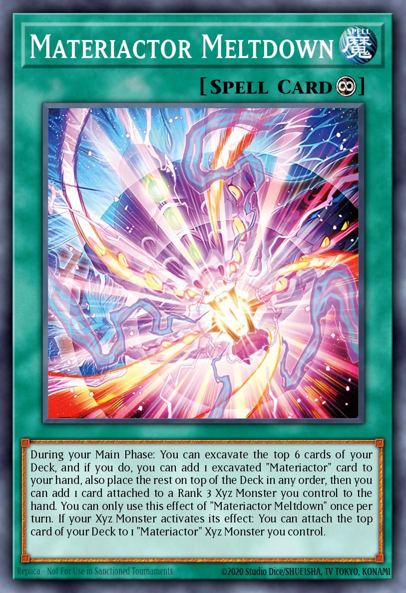 Card Image: Materiactor Meltdown