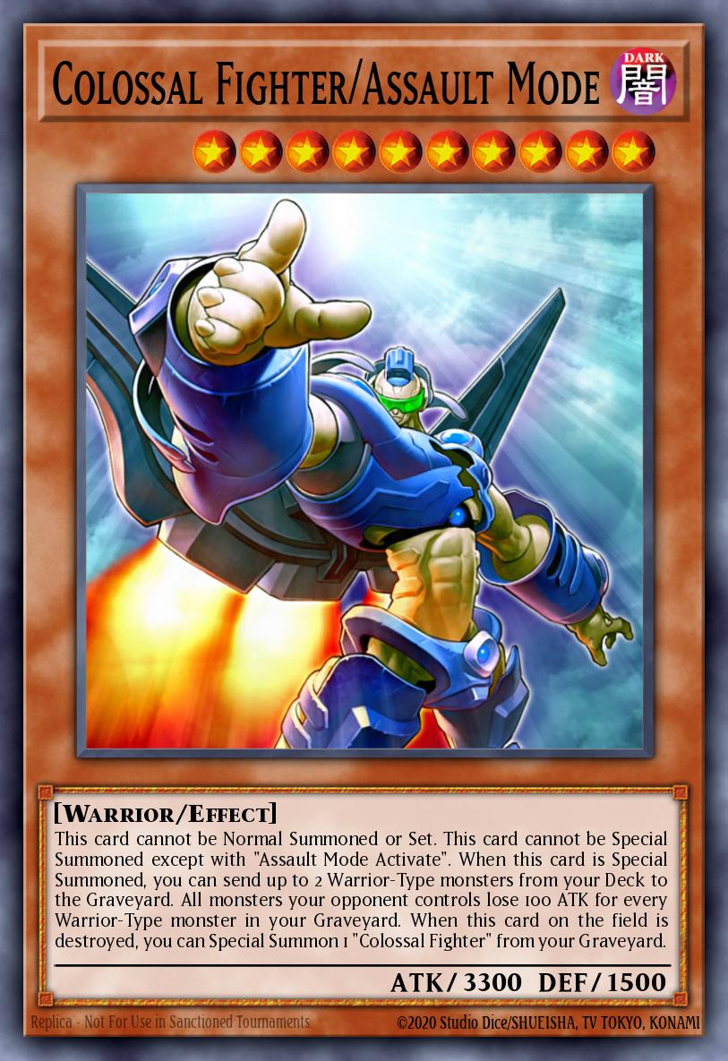 Card Image: Colossal Fighter/Assault Mode