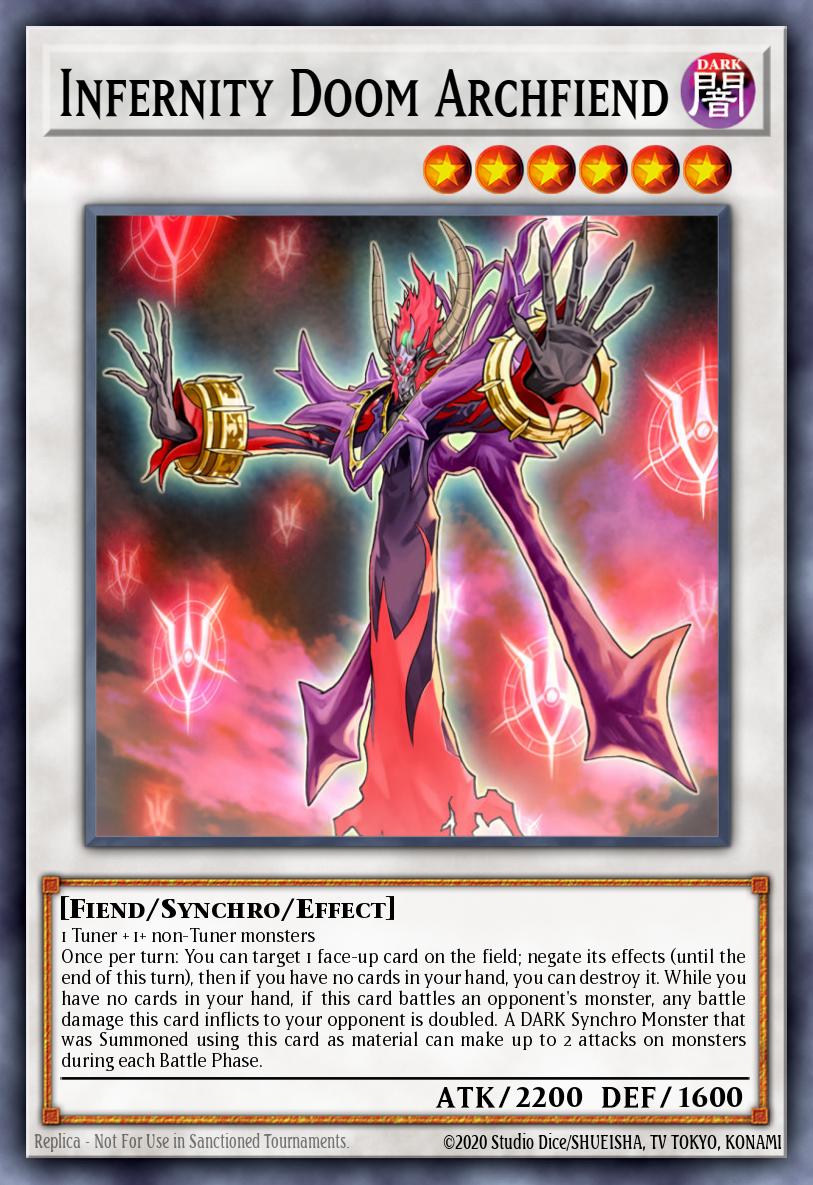 Card Image: Infernity Doom Archfiend