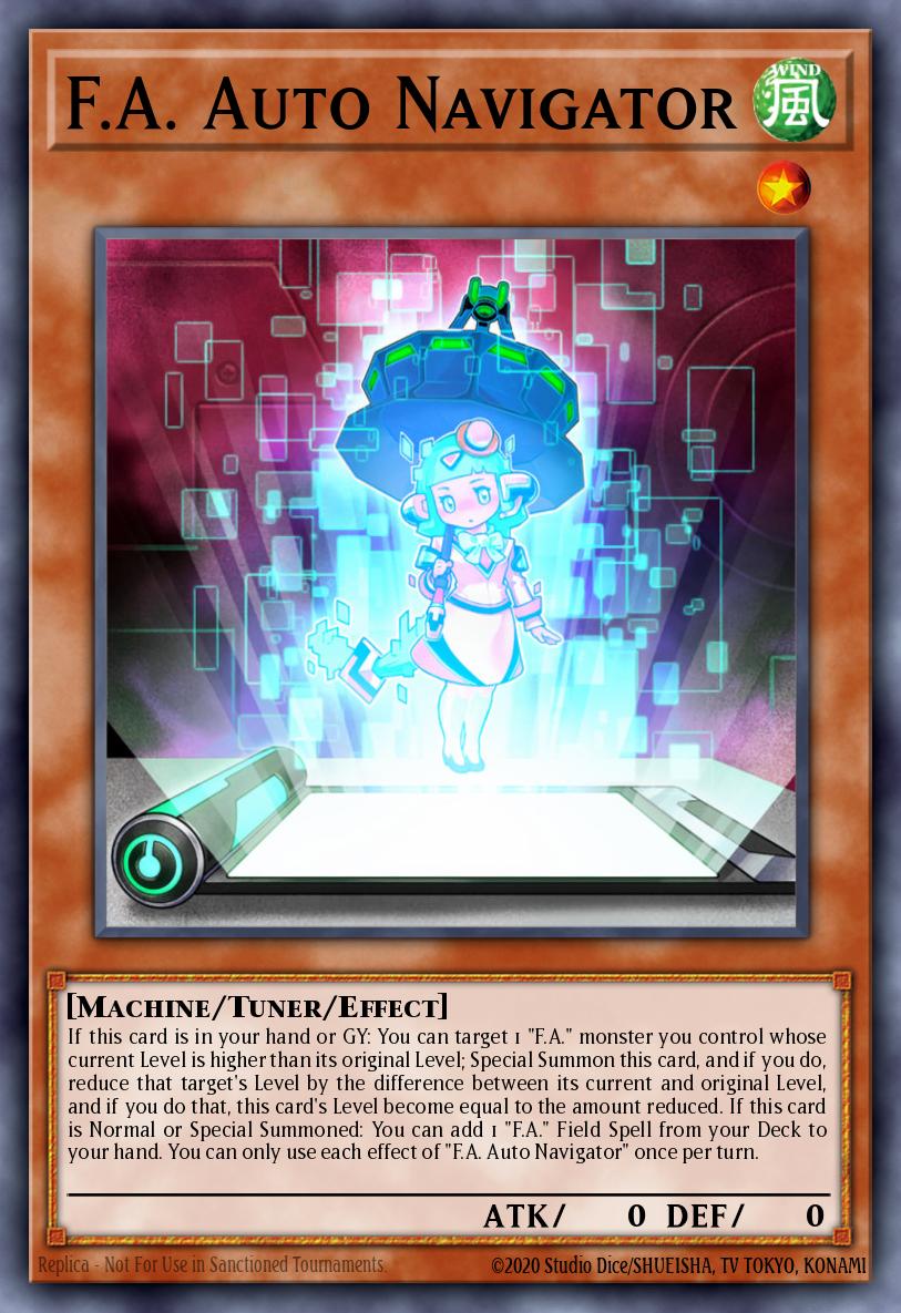 Card Image: F.A. Auto Navigator