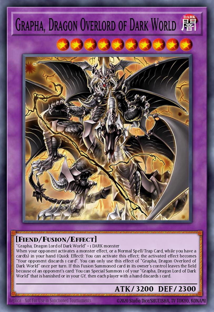Card Image: Grapha, Dragon Overlord of Dark World
