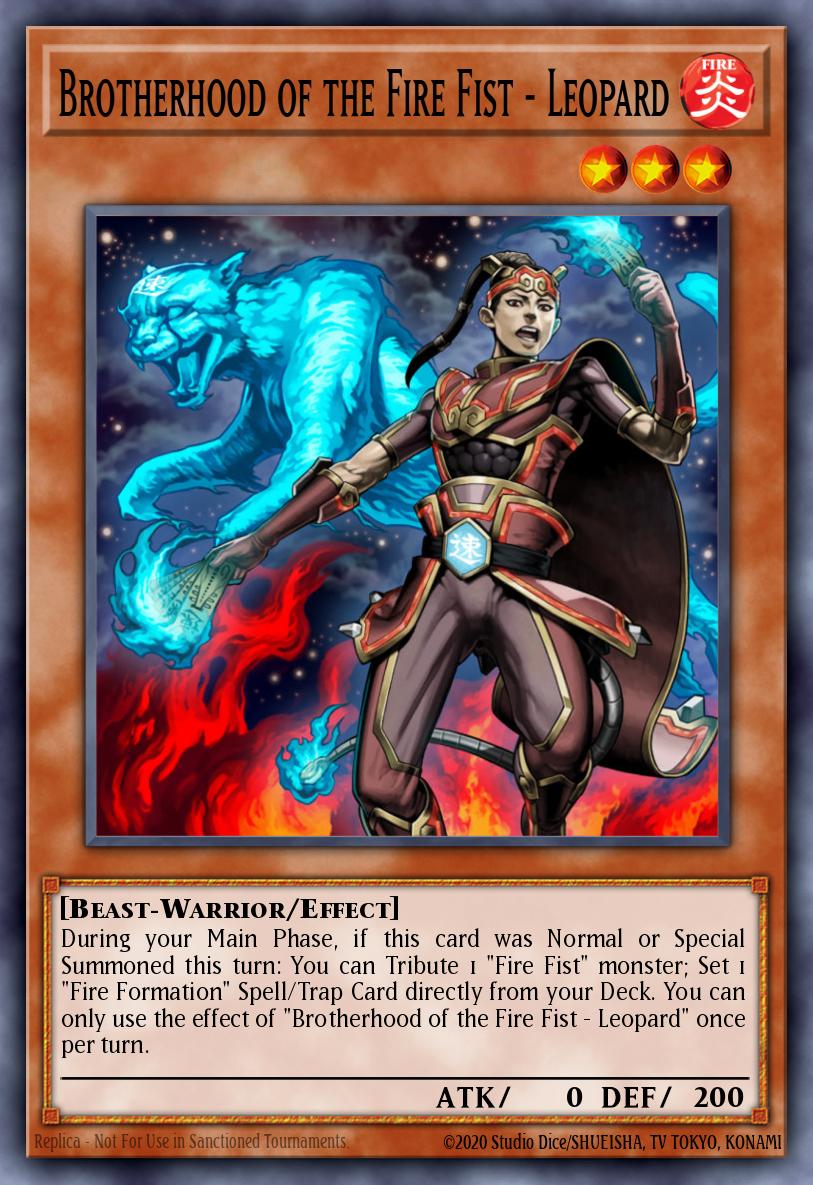 Card Image: Brotherhood of the Fire Fist - Leopard