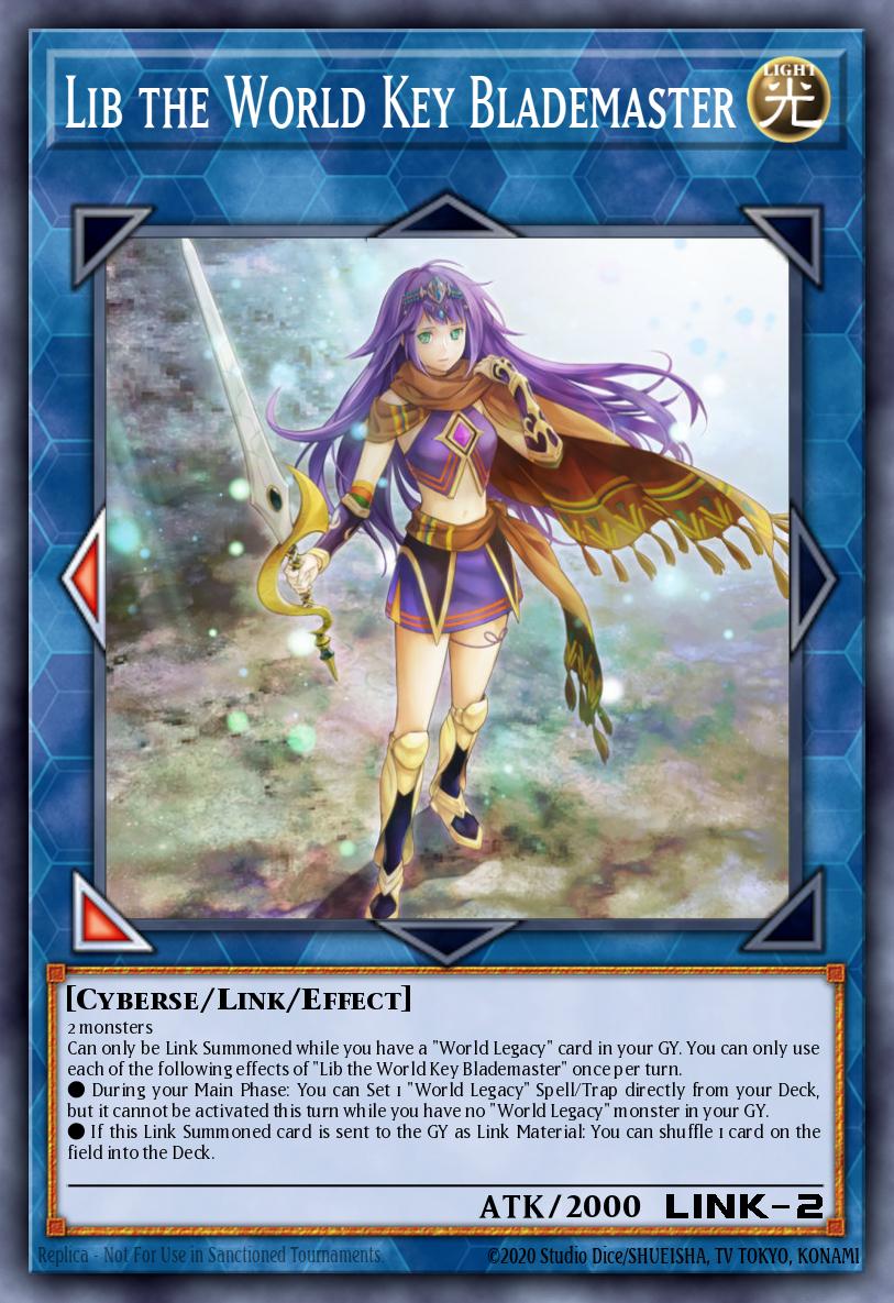 Card Image: Lib the World Key Blademaster