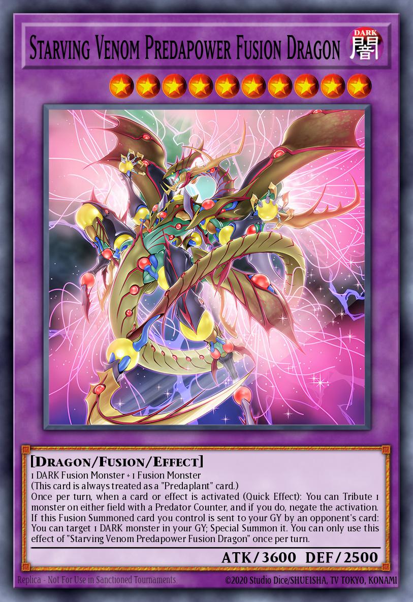 Card Image: Starving Venom Predapower Fusion Dragon