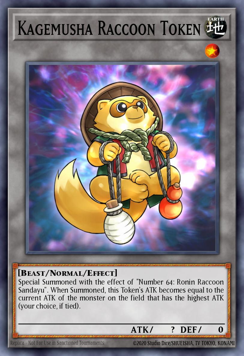 Card Image: Kagemusha Raccoon Token