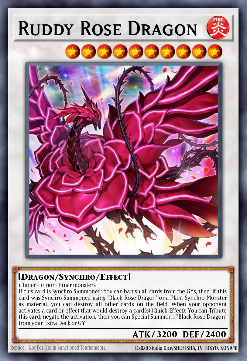 Card Image: Ruddy Rose Dragon