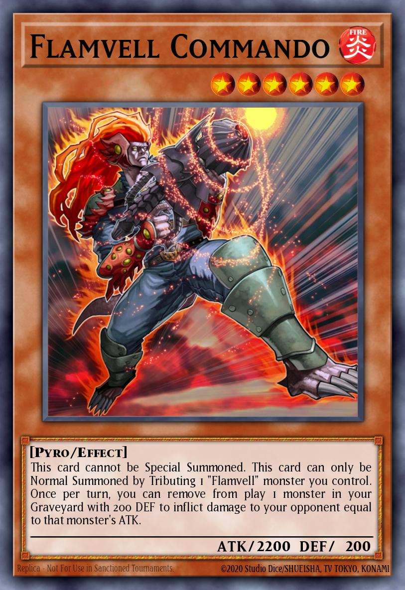 Card Image: Flamvell Commando