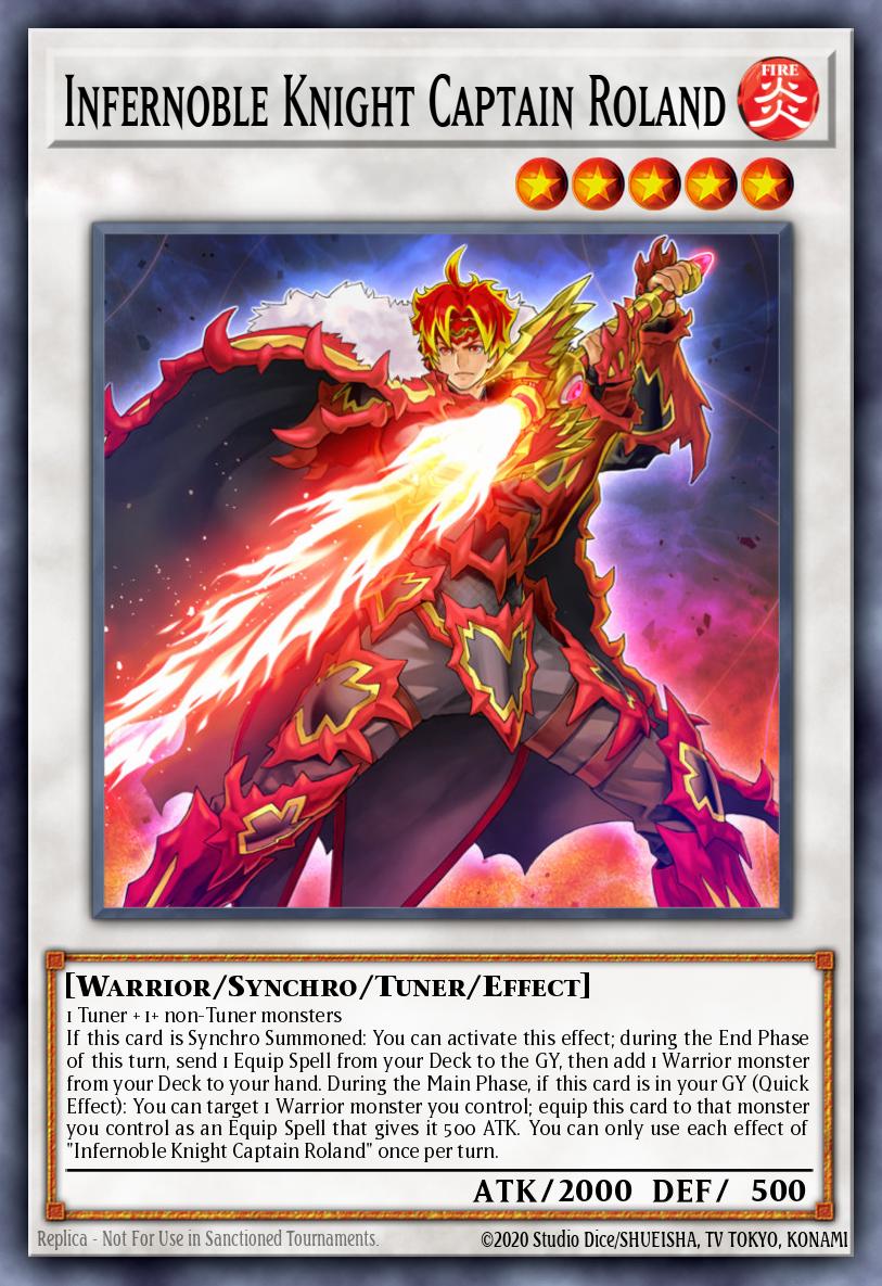 Card Image: Infernoble Knight Captain Roland
