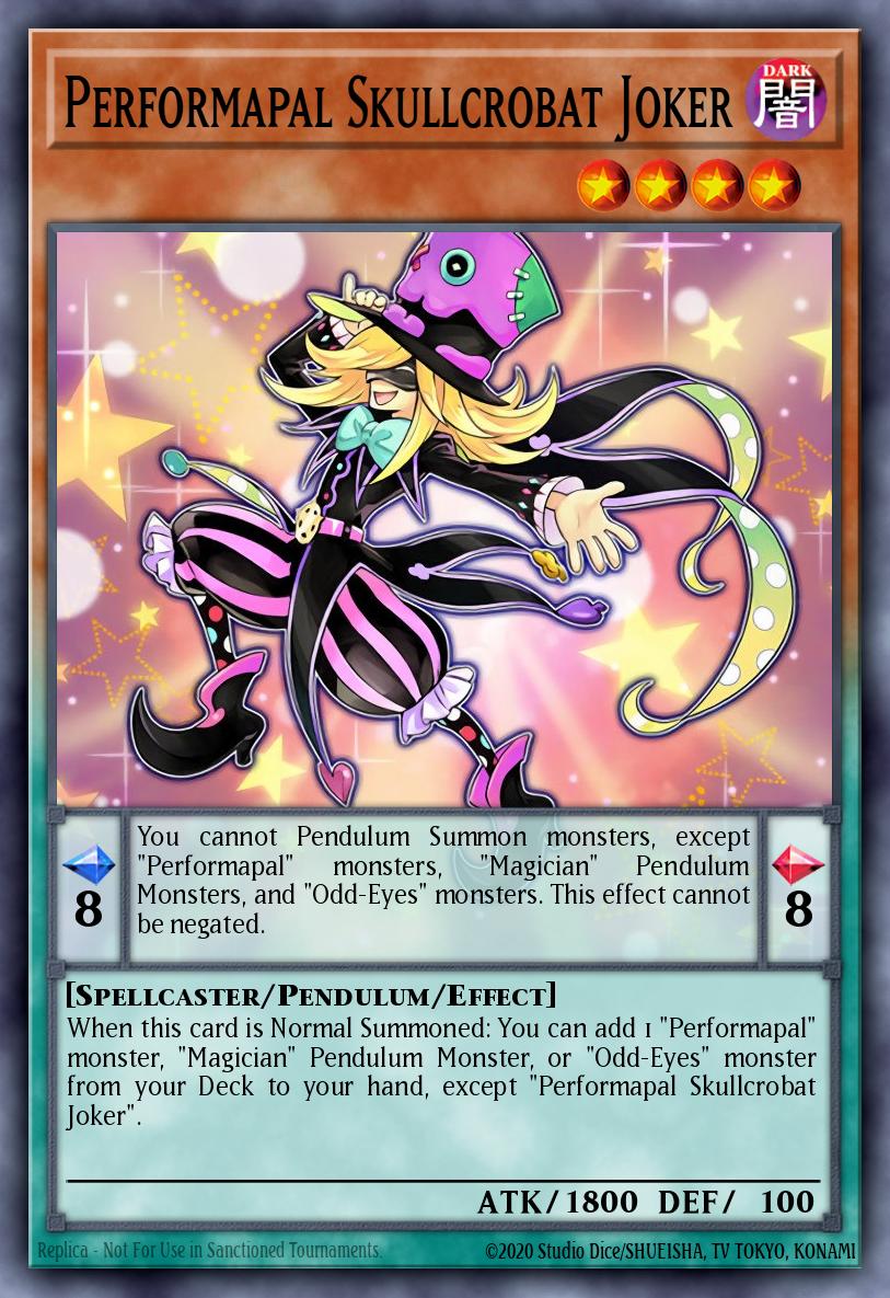 Card Image: Performapal Skullcrobat Joker
