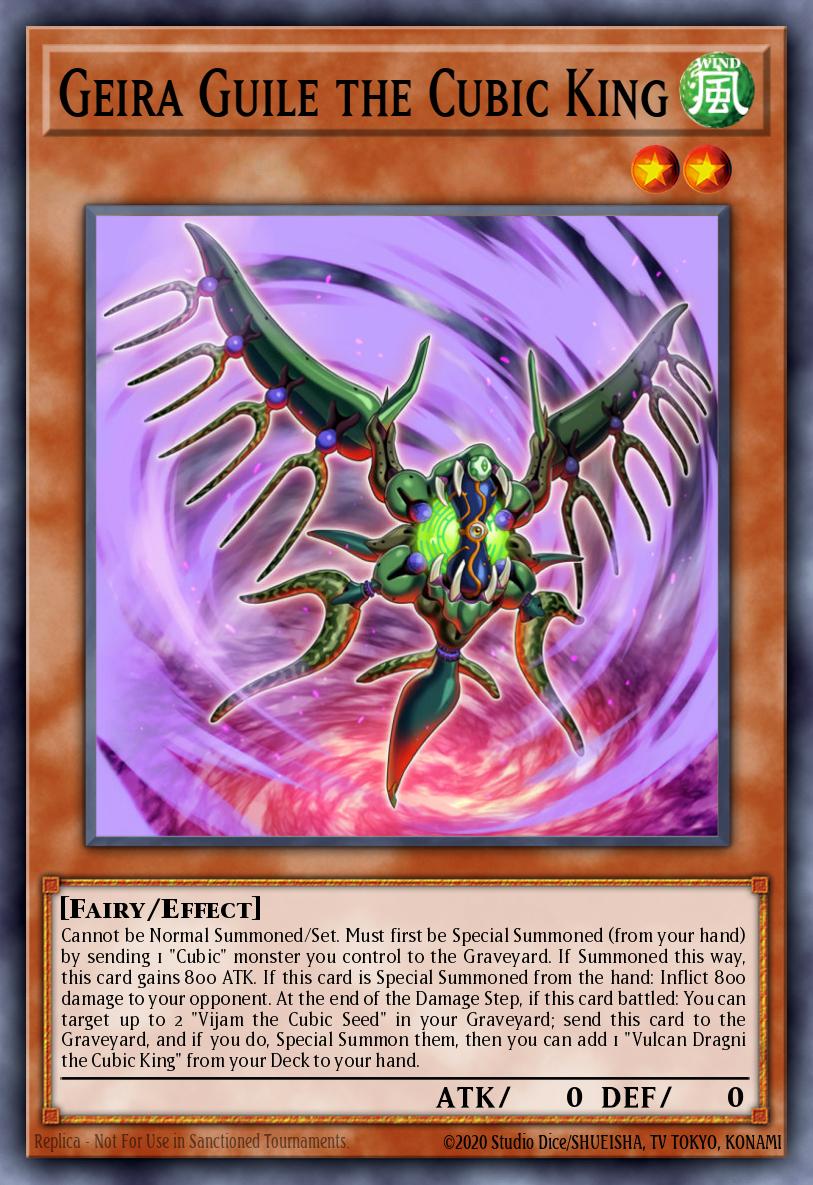 Card Image: Geira Guile the Cubic King