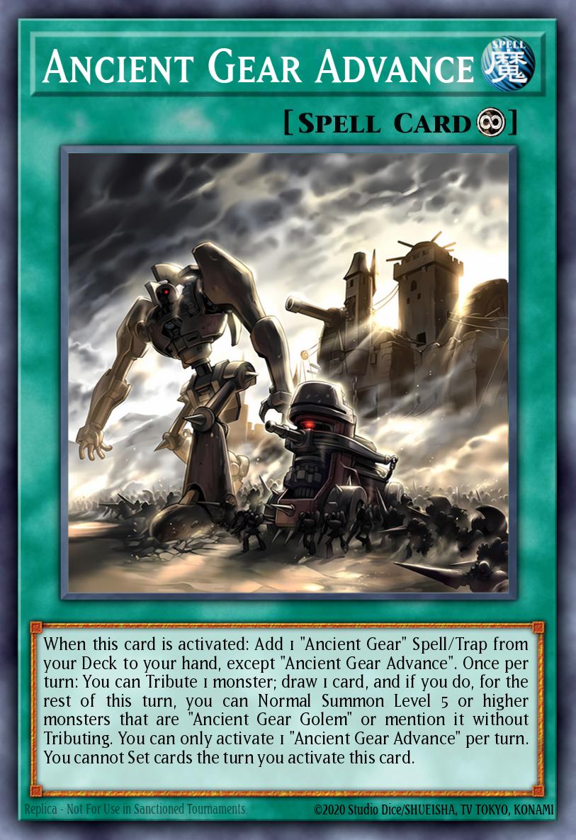 Card Image: Ancient Gear Advance