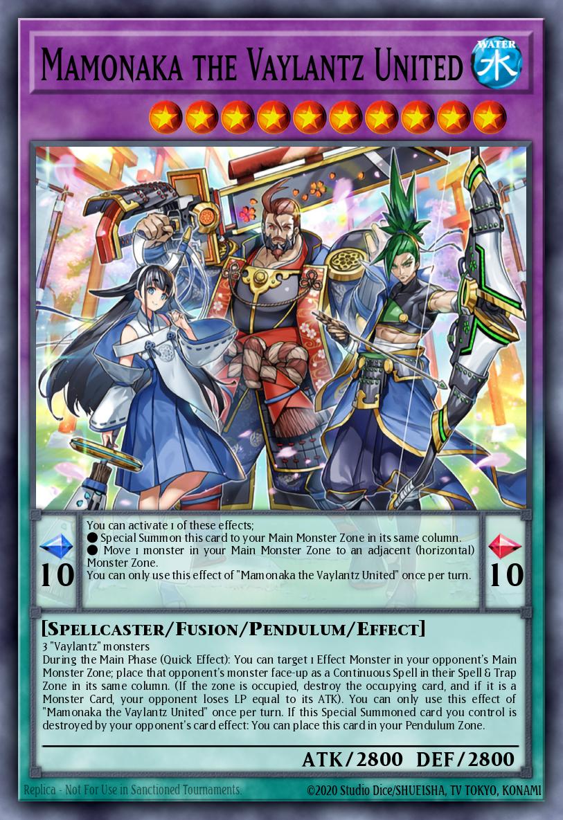 Card Image: Mamonaka the Vaylantz United