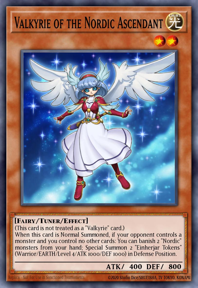 Card Image: Valkyrie of the Nordic Ascendant