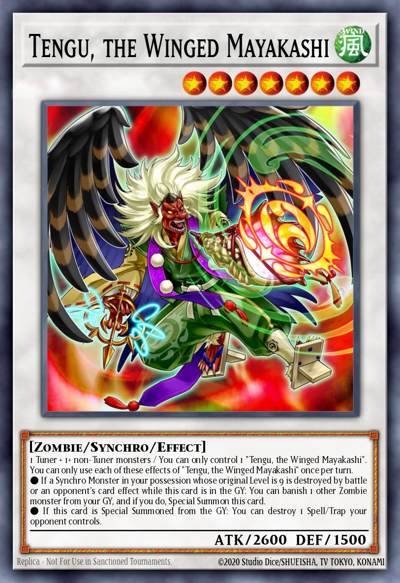 Card Image: Tengu, the Winged Mayakashi