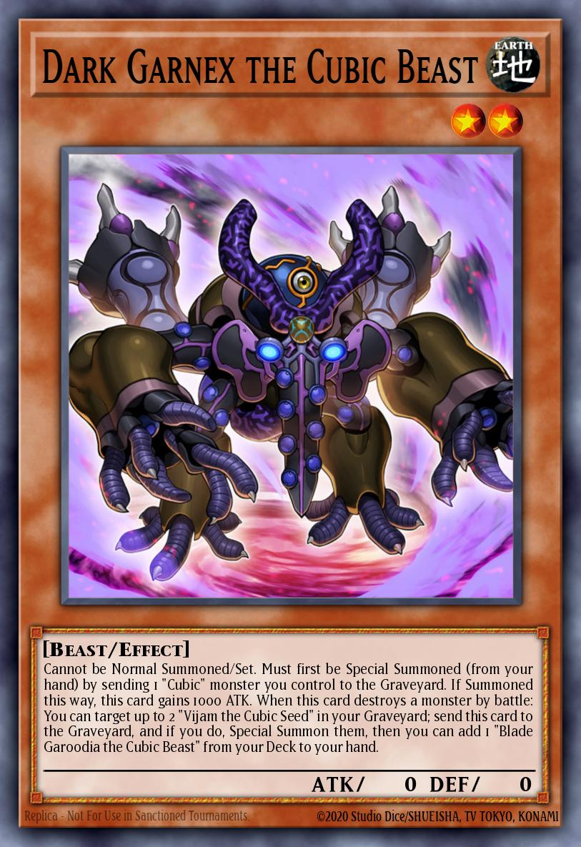 Card Image: Dark Garnex the Cubic Beast