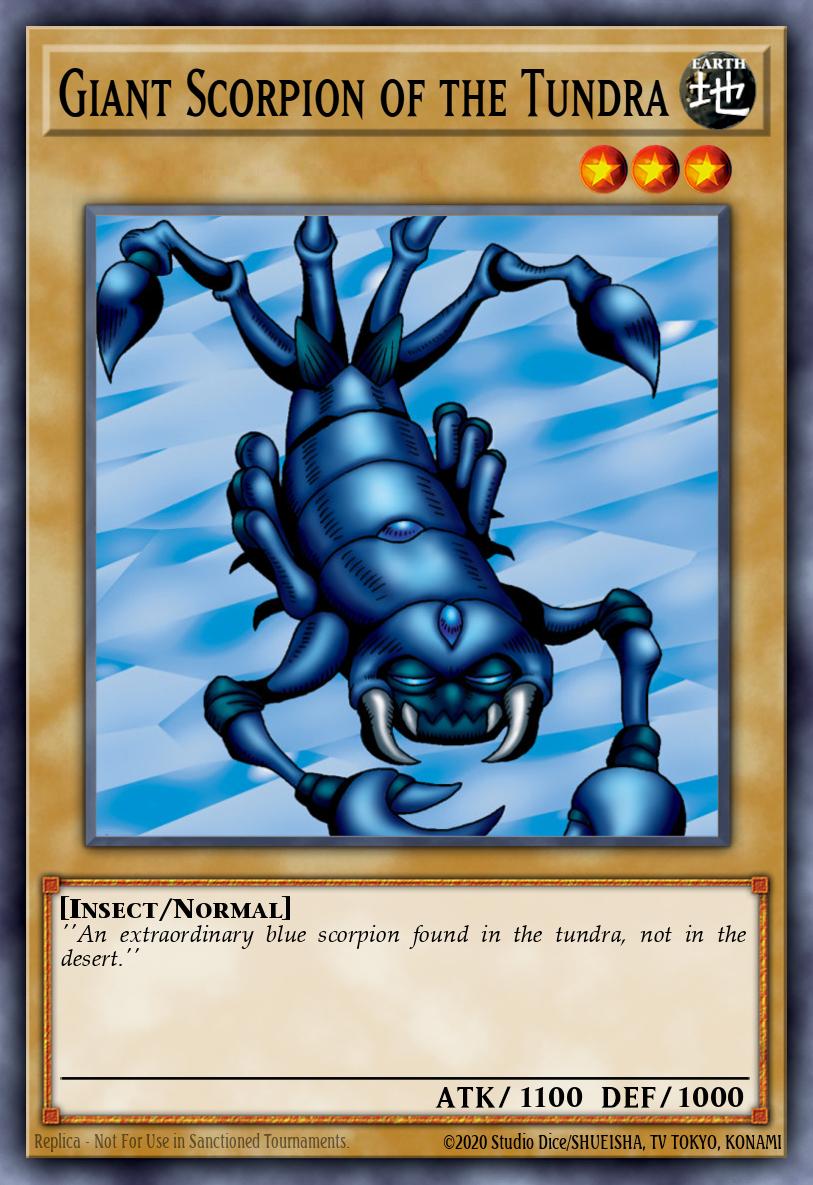 Card Image: Giant Scorpion of the Tundra