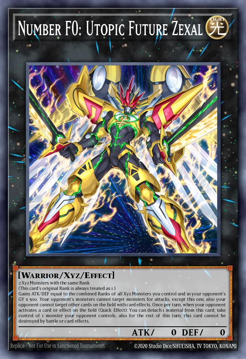 Card Image: Number F0: Utopic Future Zexal
