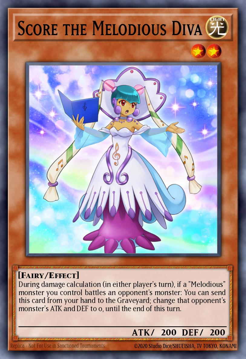 Card Image: Score the Melodious Diva