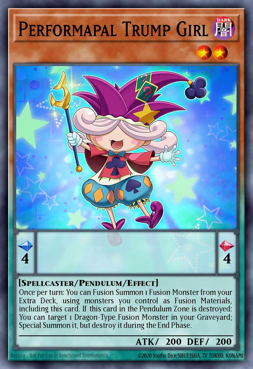 Card Image: Performapal Trump Girl