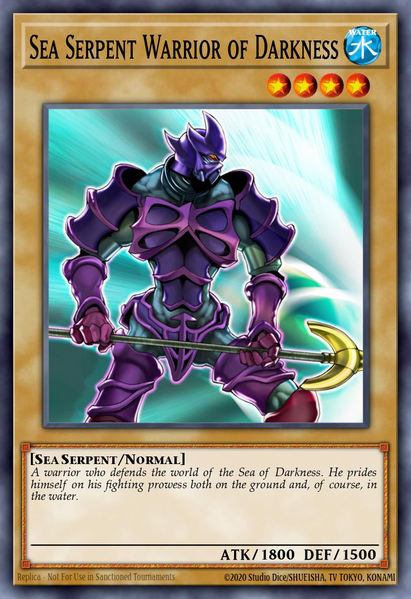 Card Image: Sea Serpent Warrior of Darkness