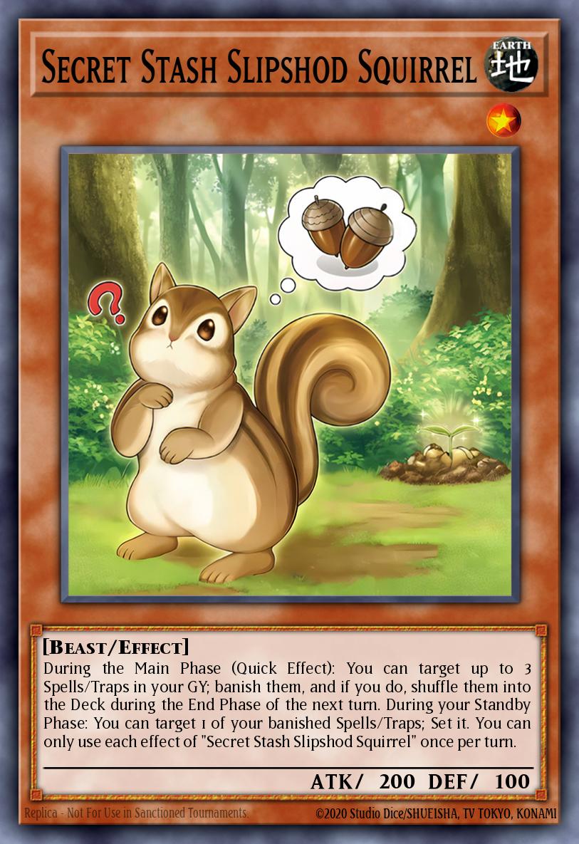 Card Image: Secret Stash Slipshod Squirrel