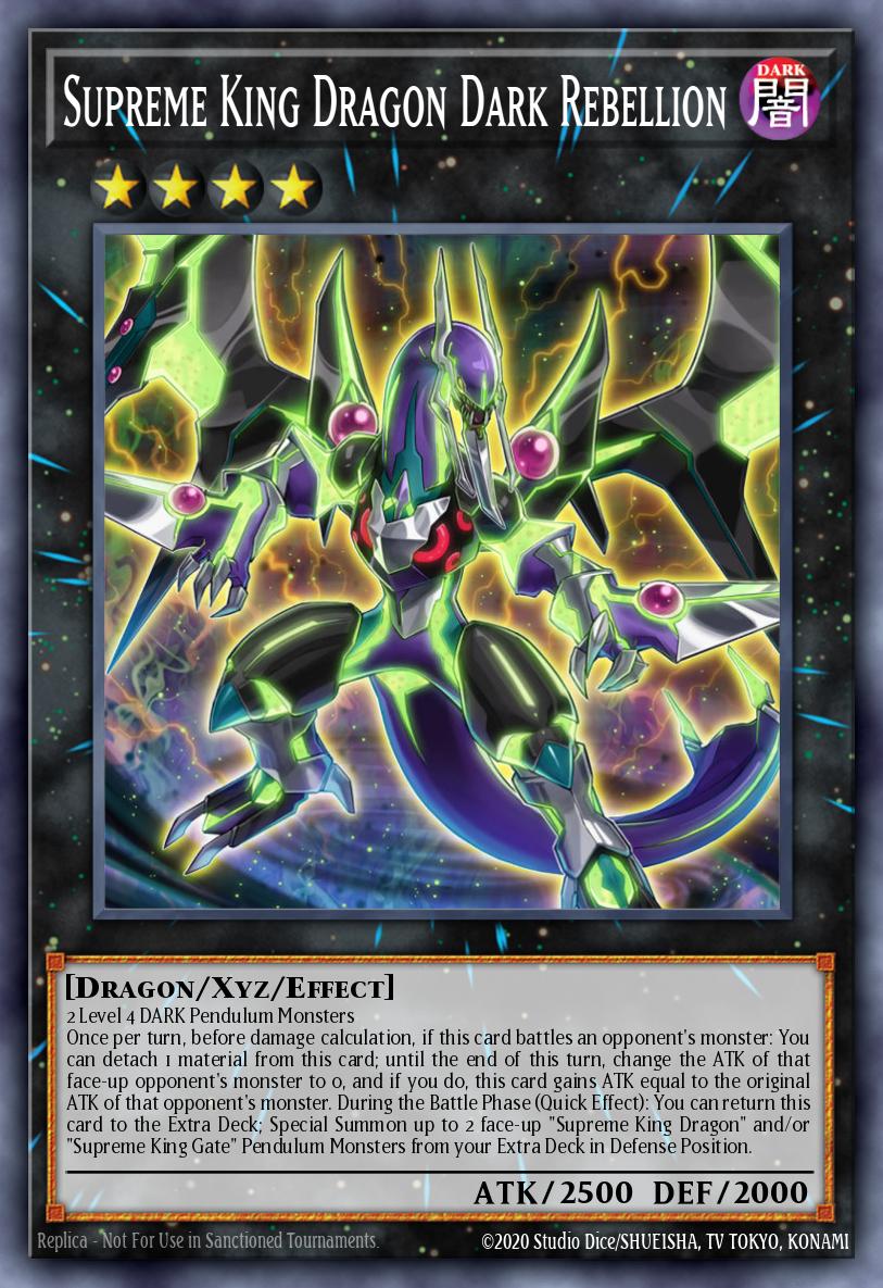 Card Image: Supreme King Dragon Dark Rebellion