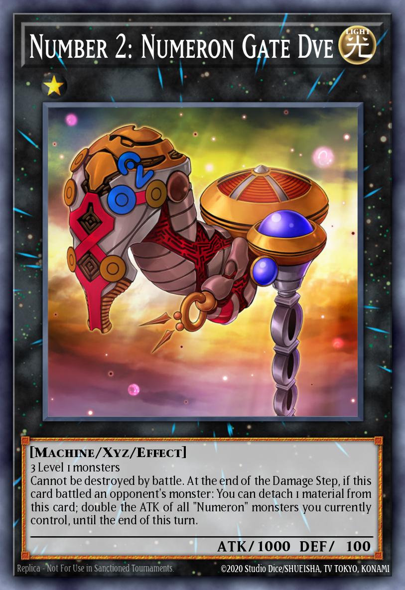 Card Image: Number 2: Numeron Gate Dve