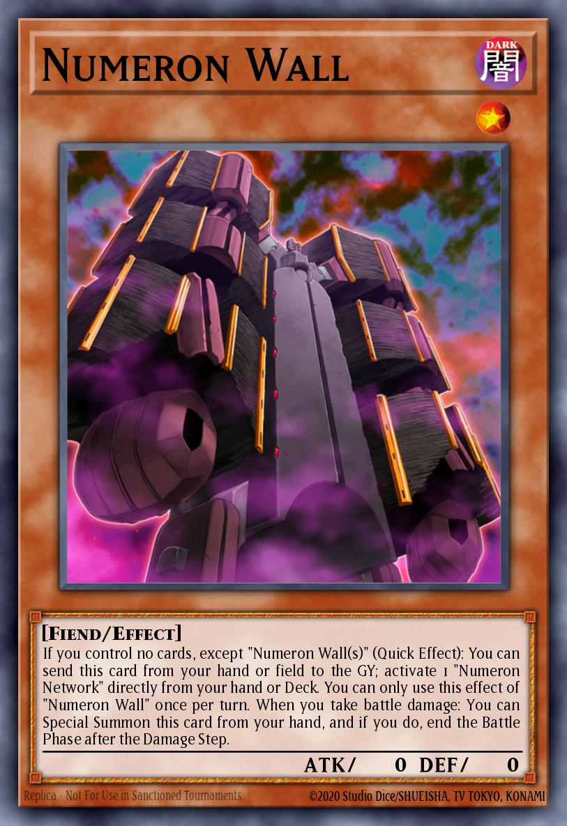 Card Image: Numeron Wall
