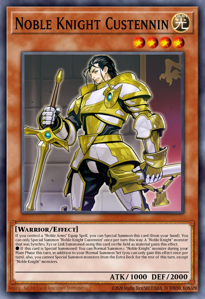 Card Image: Noble Knight Custennin