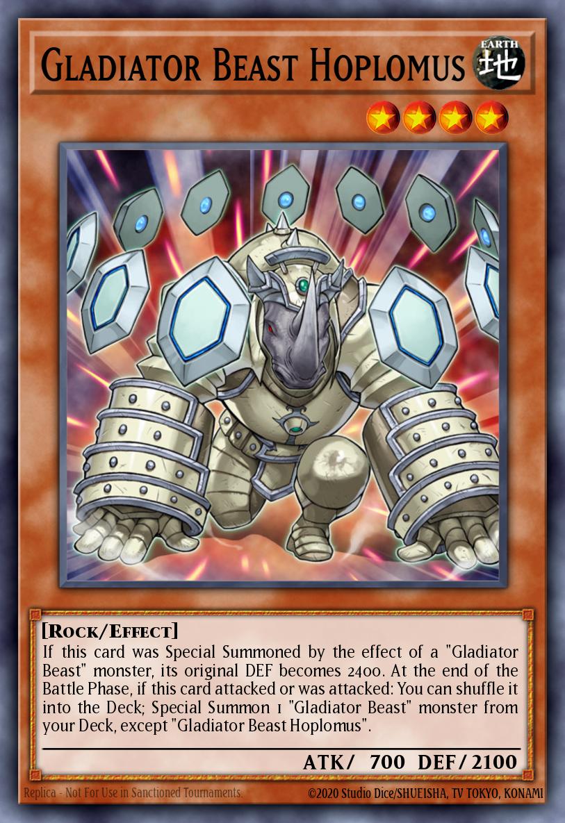 Card Image: Gladiator Beast Hoplomus