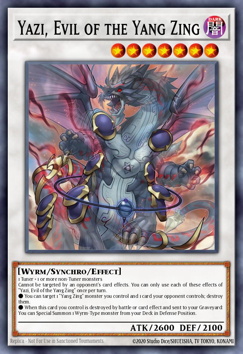 Card Image: Yazi, Evil of the Yang Zing
