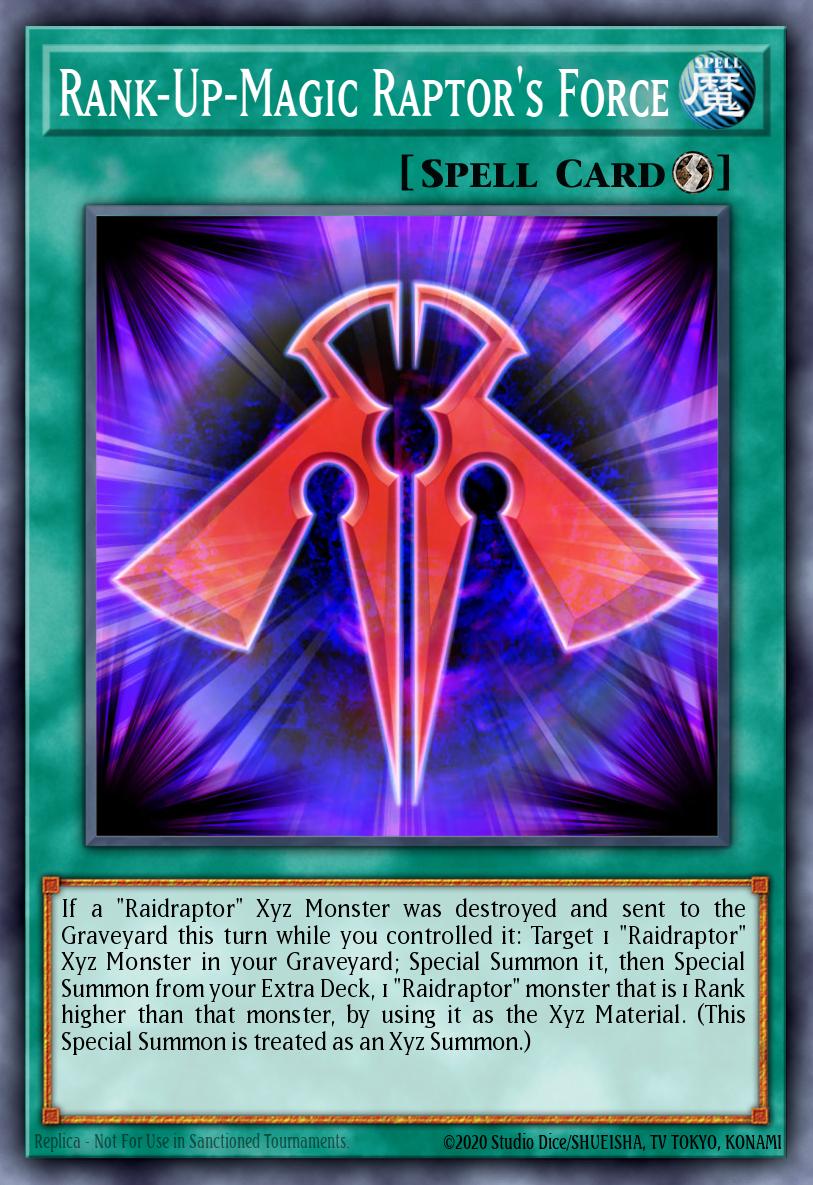 Card Image: Rank-Up-Magic Raptor's Force