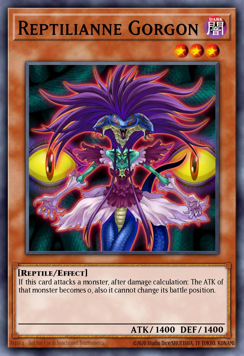 Card Image: Reptilianne Gorgon