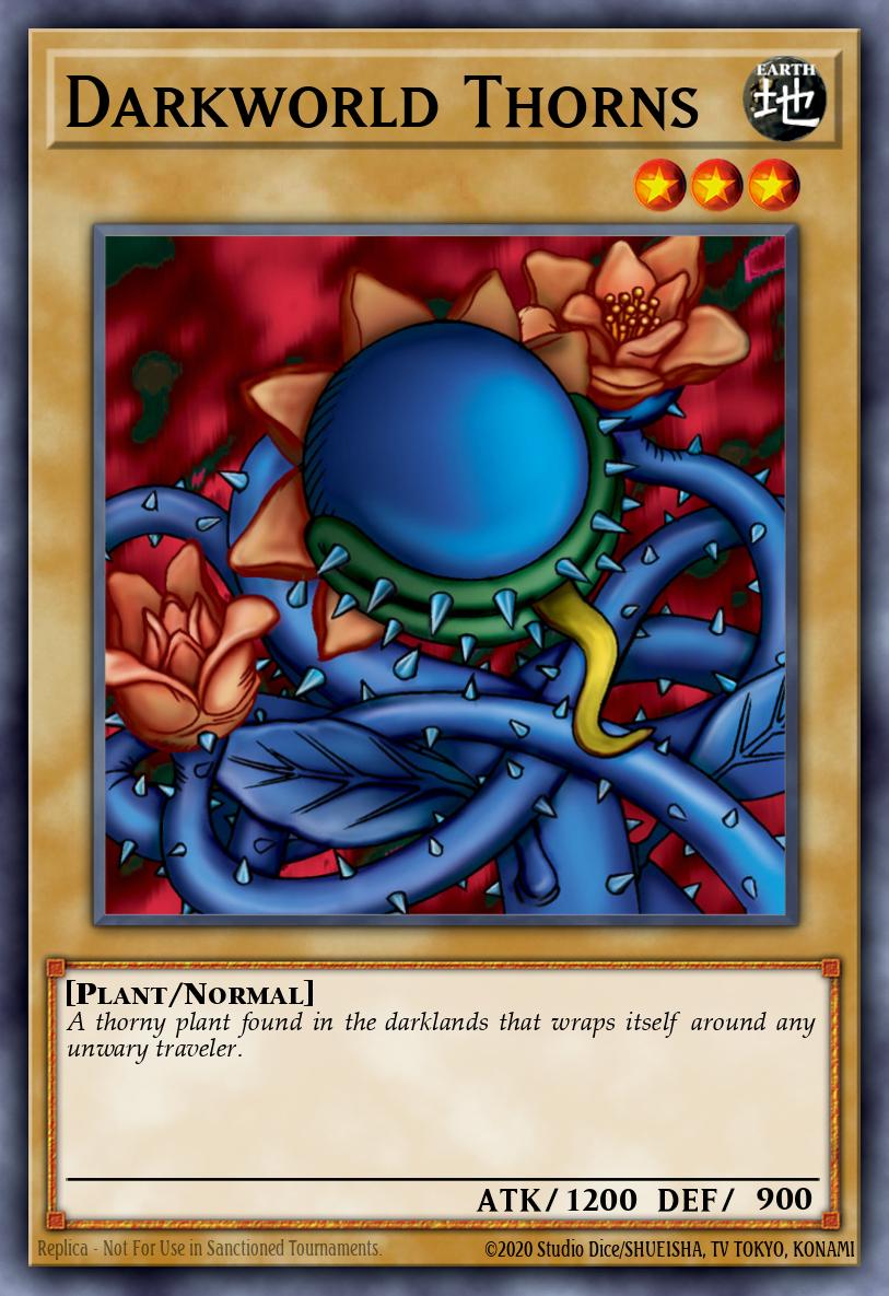 Card Image: Darkworld Thorns